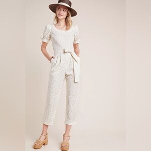 Gal Meets Glam Iris Jumpsuit in Cream